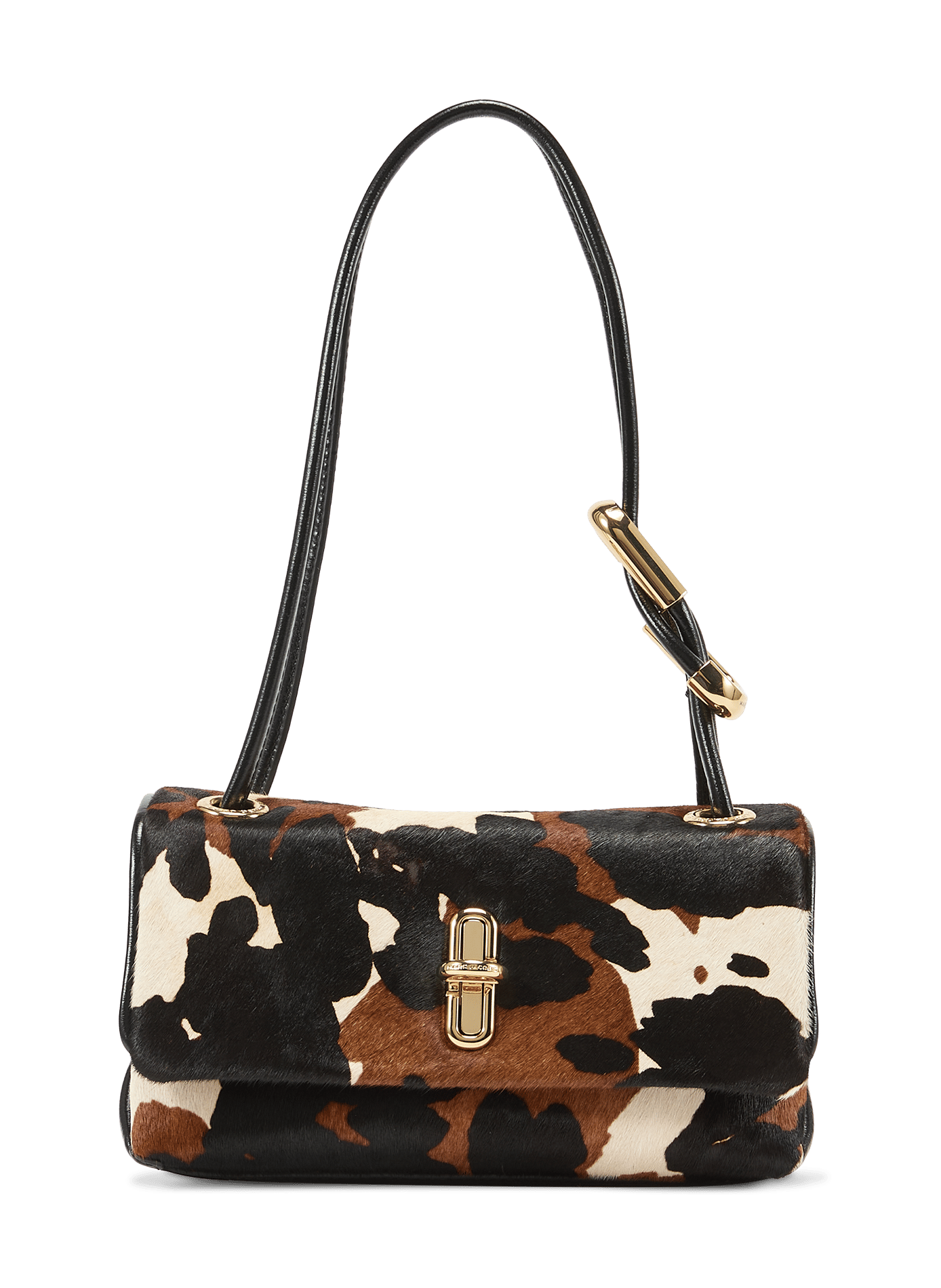 Borsa a tracolla soffice in pelle MARC JACOBS Marrone