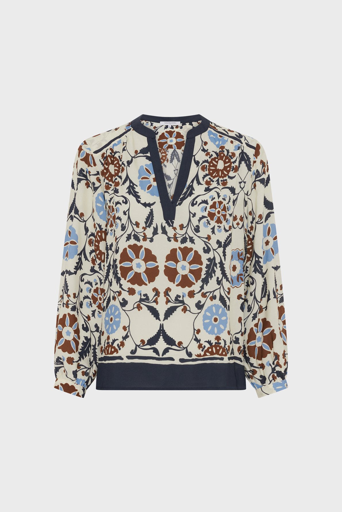 Blouse fluide imprimée - crystelle GERARD DAREL Beige