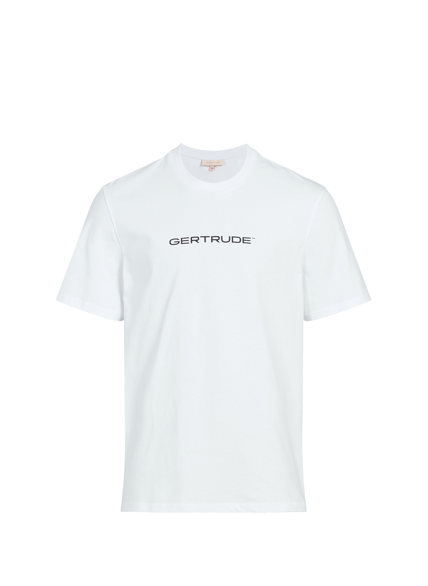 T-shirt col rond en coton GERTRUDE ET GASTON Blanc