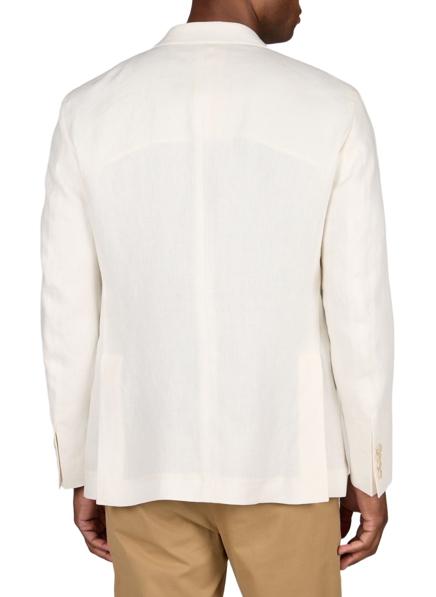 Veste cintrée en lin HACKETT Blanc