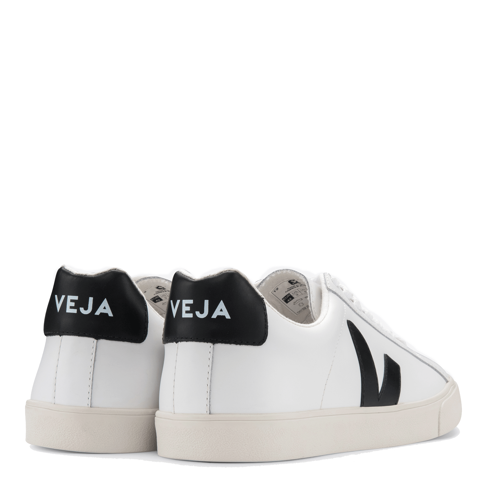 Baskets basses en cuir esplar VEJA Blanc