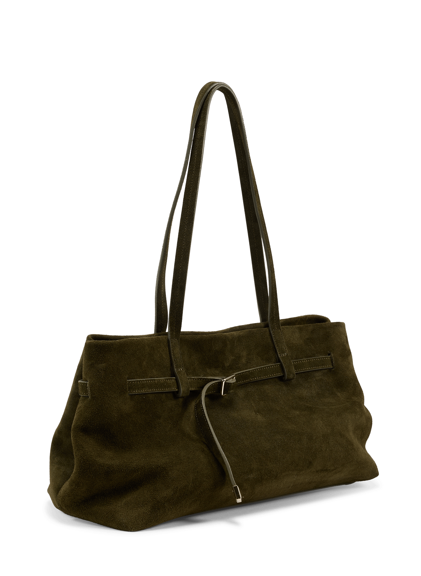 Sac porté épaule Ilen en cuir SAISON 1865 Kaki