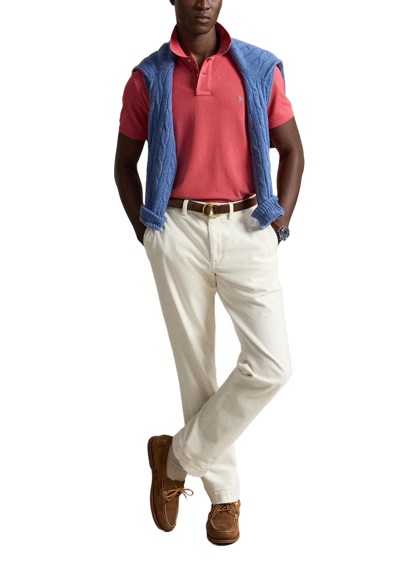 Polo en coton | Rouge POLO RALPH LAUREN Homme