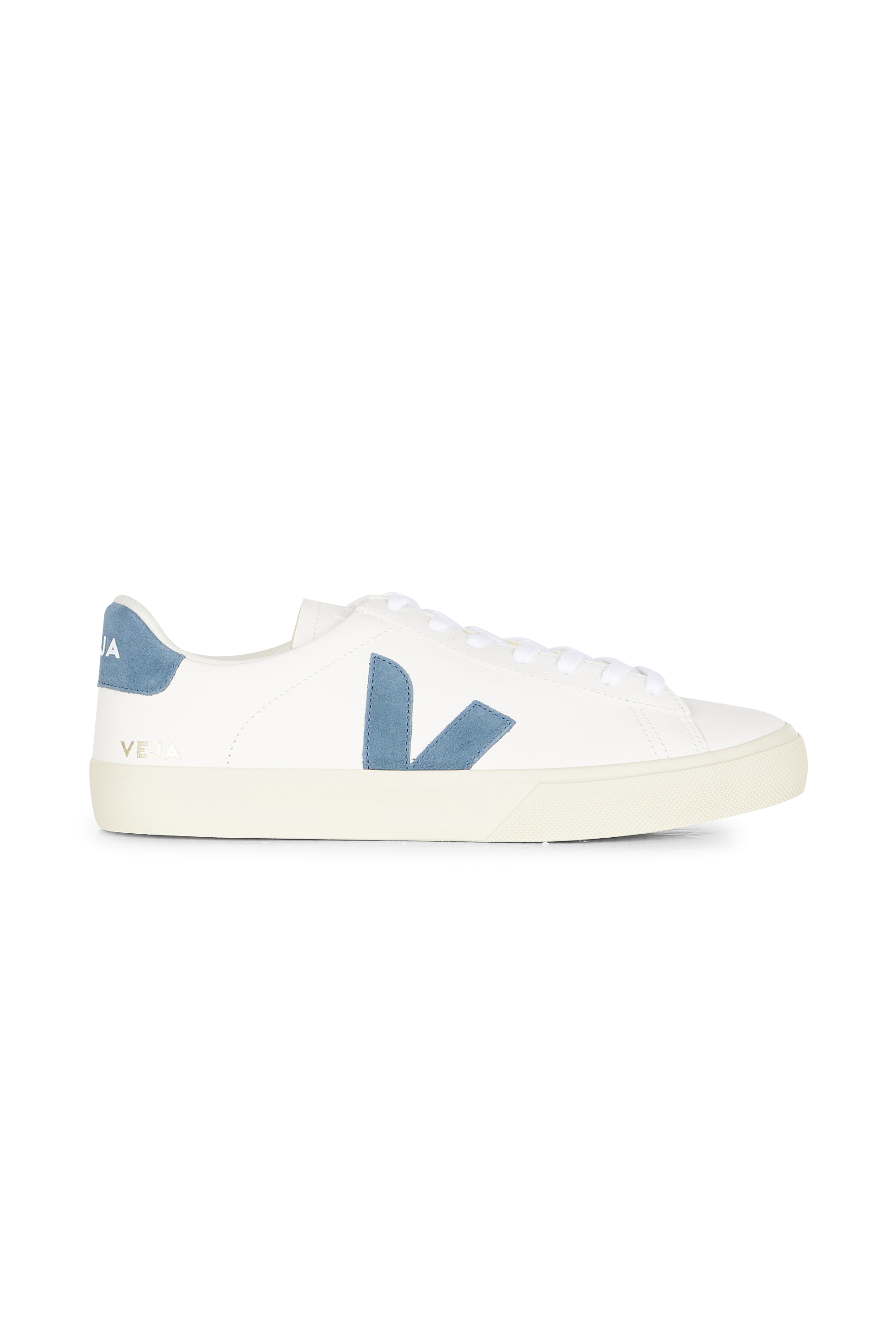 Baskets basses en cuir campo VEJA Blanc