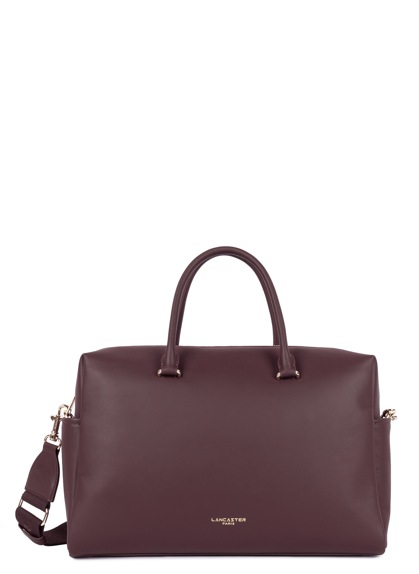 Grand sac cabas main - donna cube  Bordeaux foncé