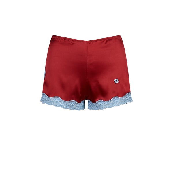 Boxer à dentelle en soie Boxer à dentelle en soie