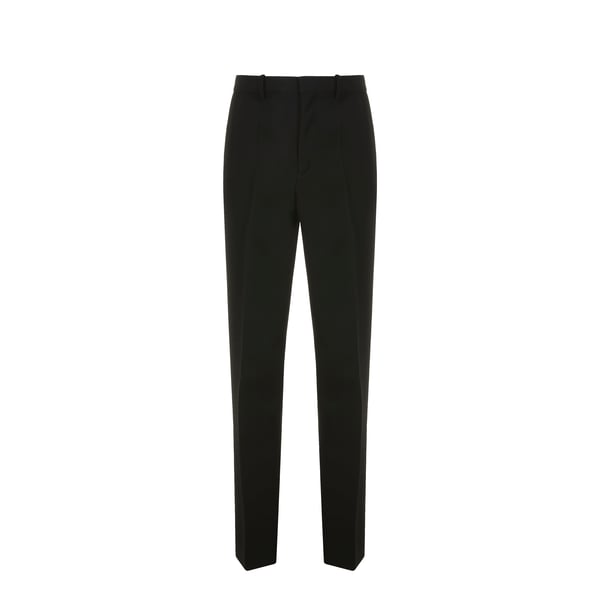 Pantalon droit en laine