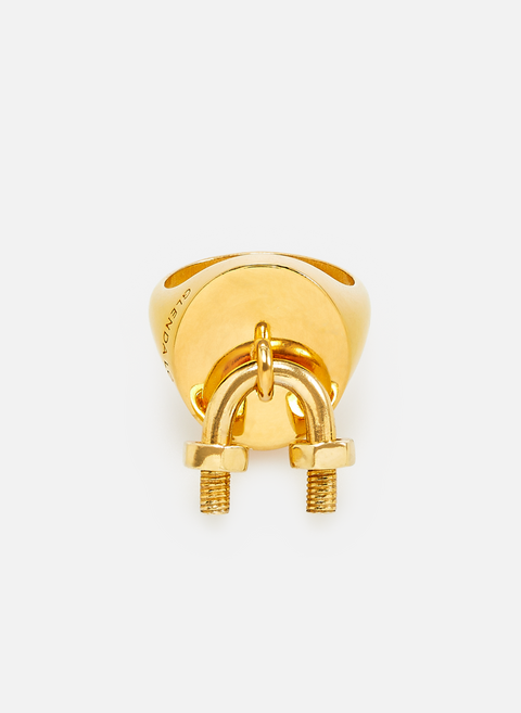 GLENDA LOPEZ golden clamp ring 