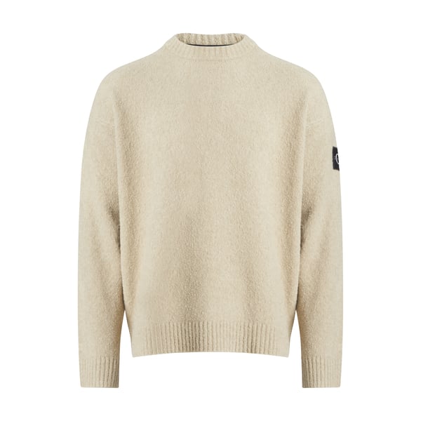 Pull en coton et polyester recyclé