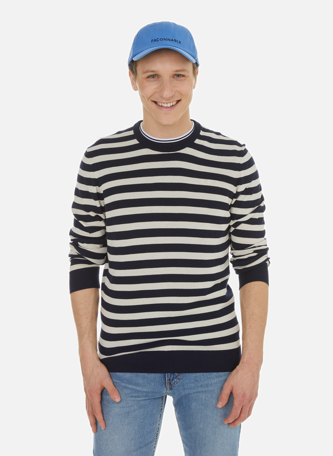 FACONNABLE striped sweater
