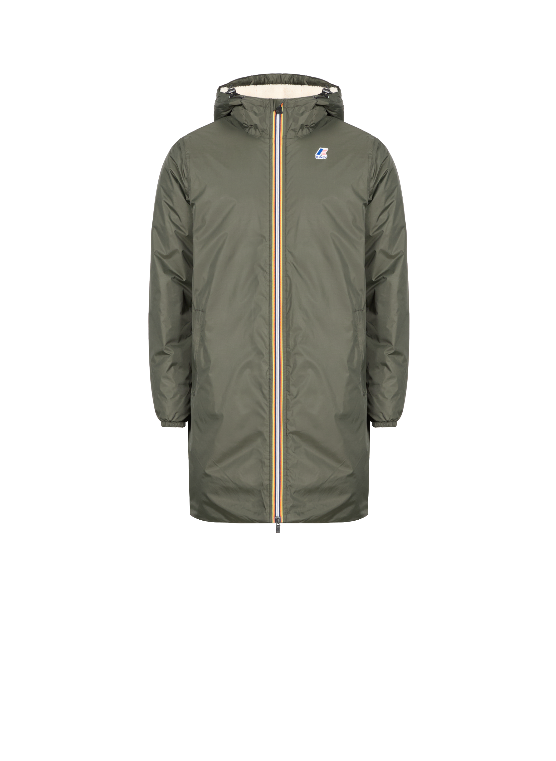 K-WAY Parka THE REAL 3.0 EIFFE Khaki