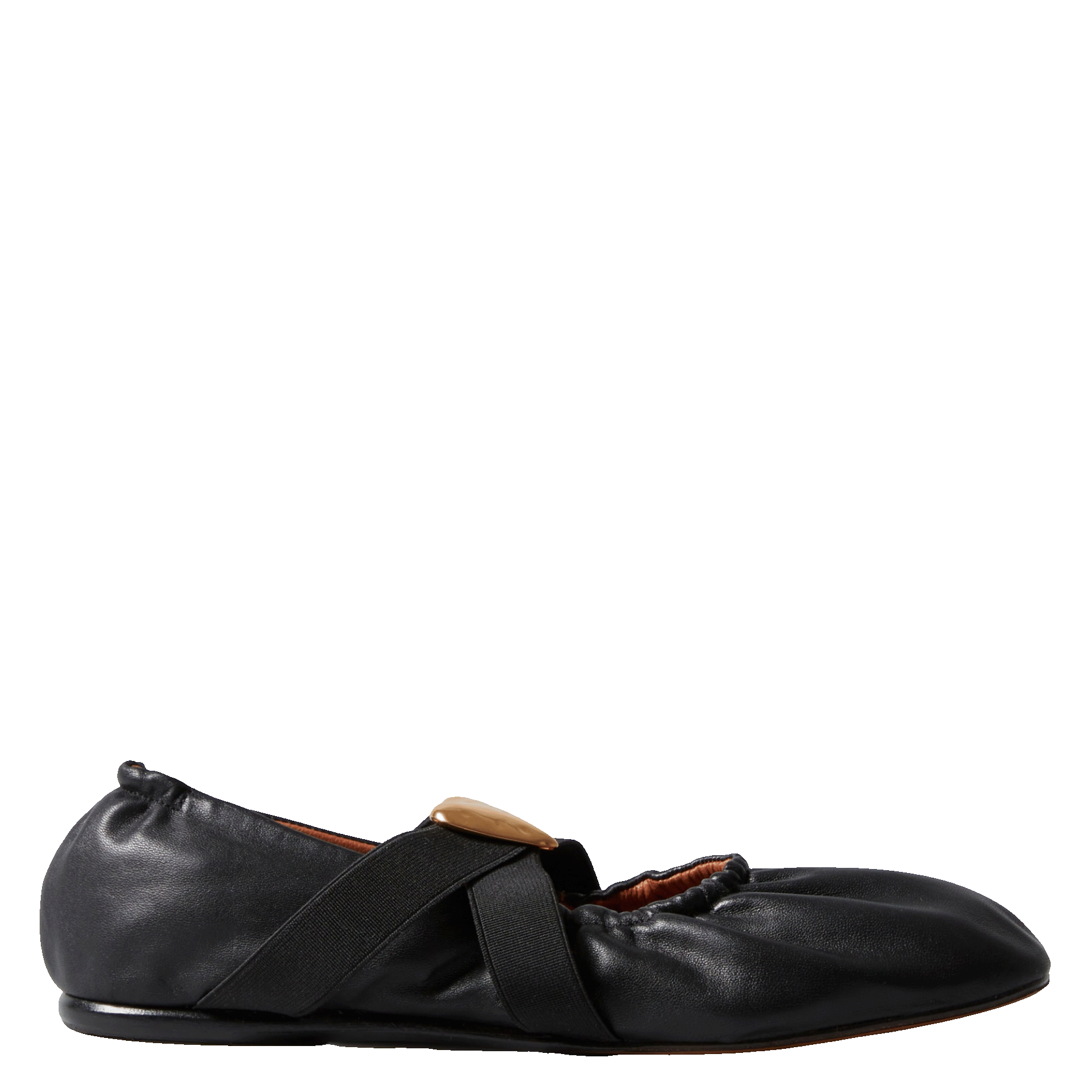 CLAUDIE PIERLOT Ballerines en cuir Noir