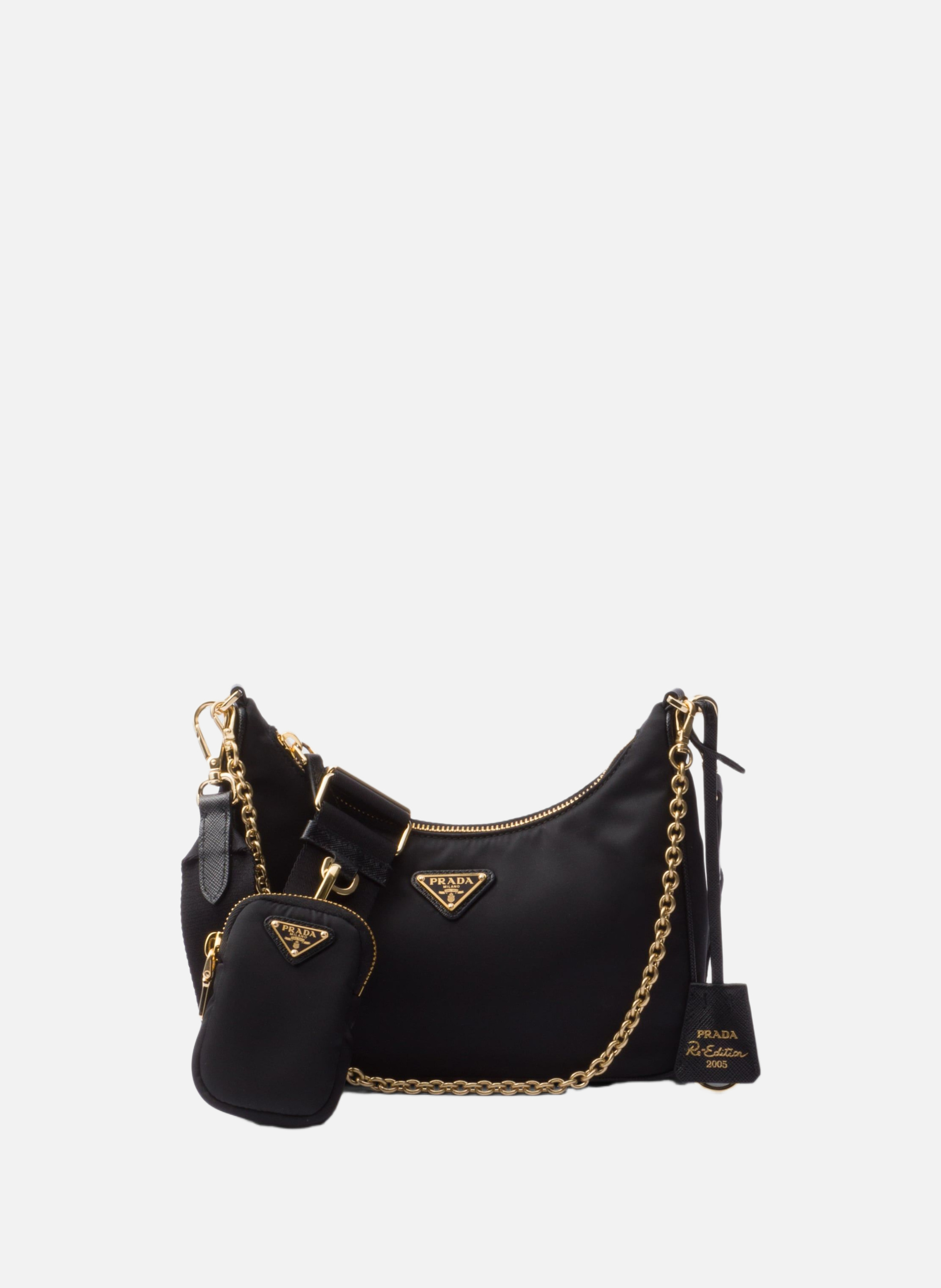 PRADA Sac prada re-edition 2005 en re-nylon Noir