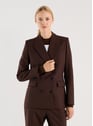Veste de costume Wady cintrée | Marron by SAISON 1865 SAISON 1865 Veste de costume Wady cintrée | Marron
