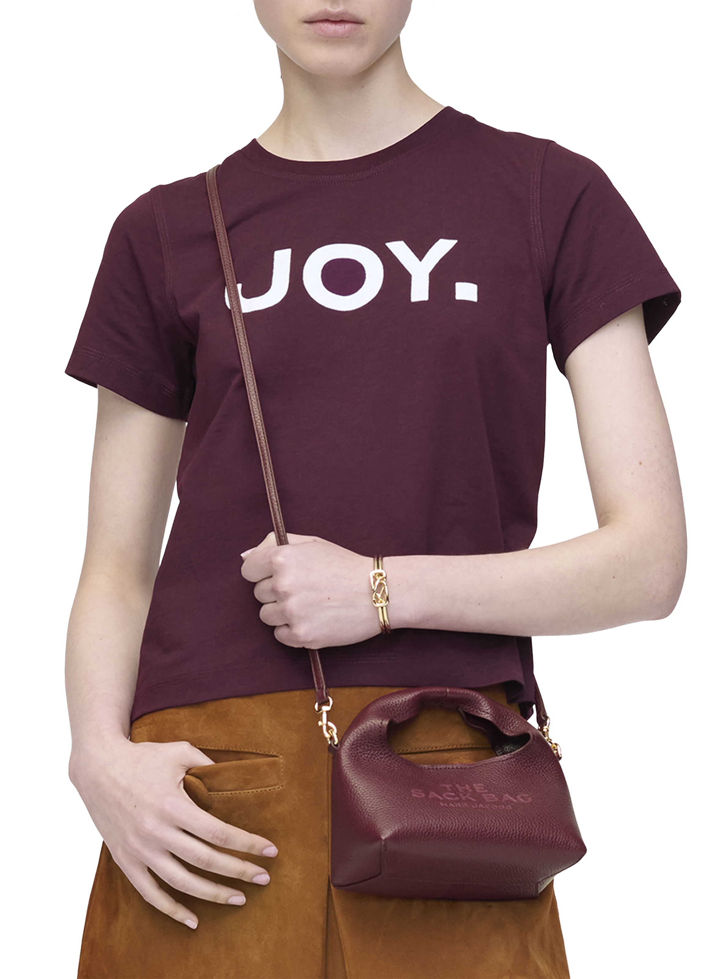 Sac à bandoulière The Sack Bag MARC JACOBS Rouge