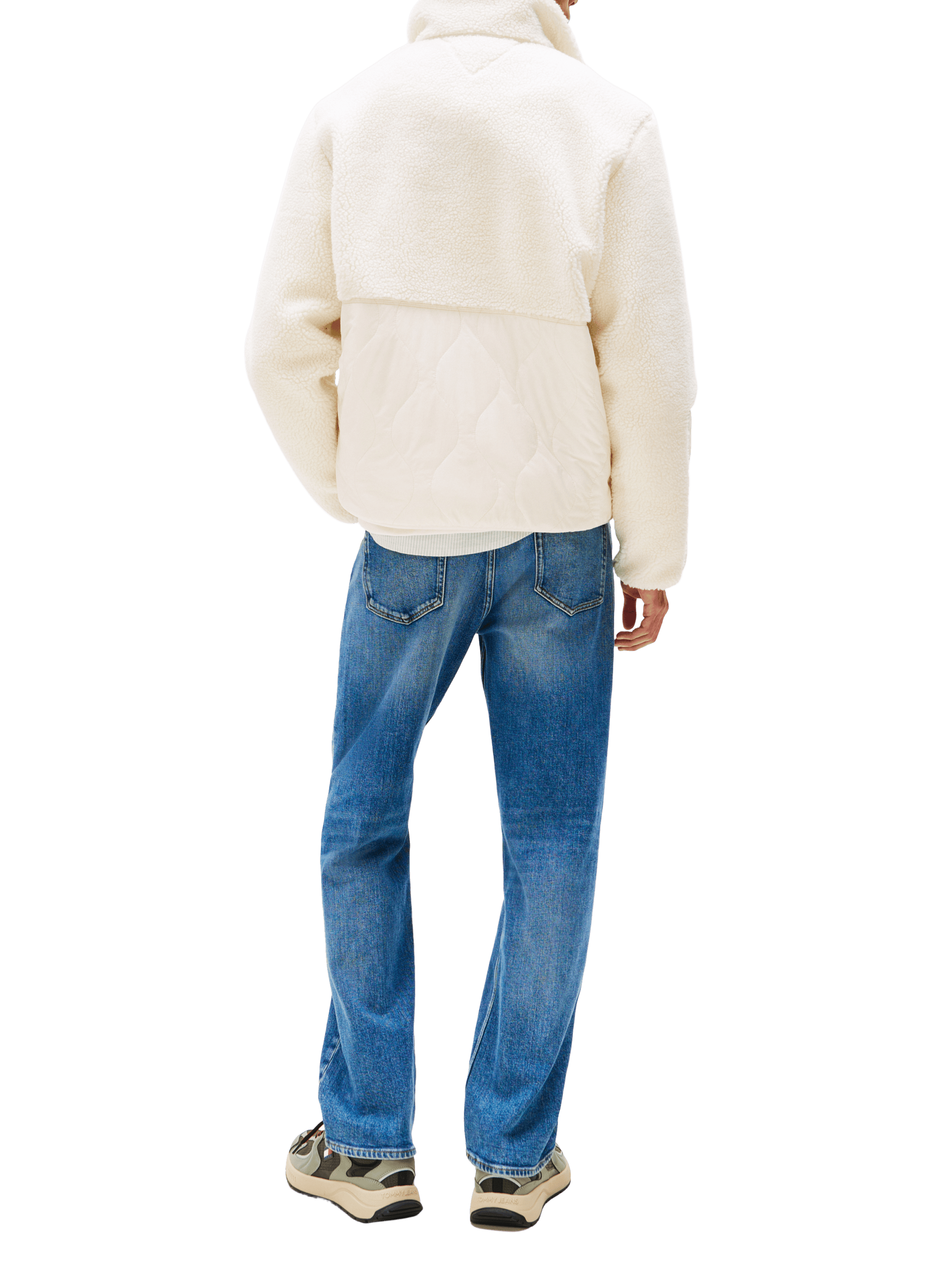 Veste Teddy décontractée matelassée TOMMY HILFIGER Beige