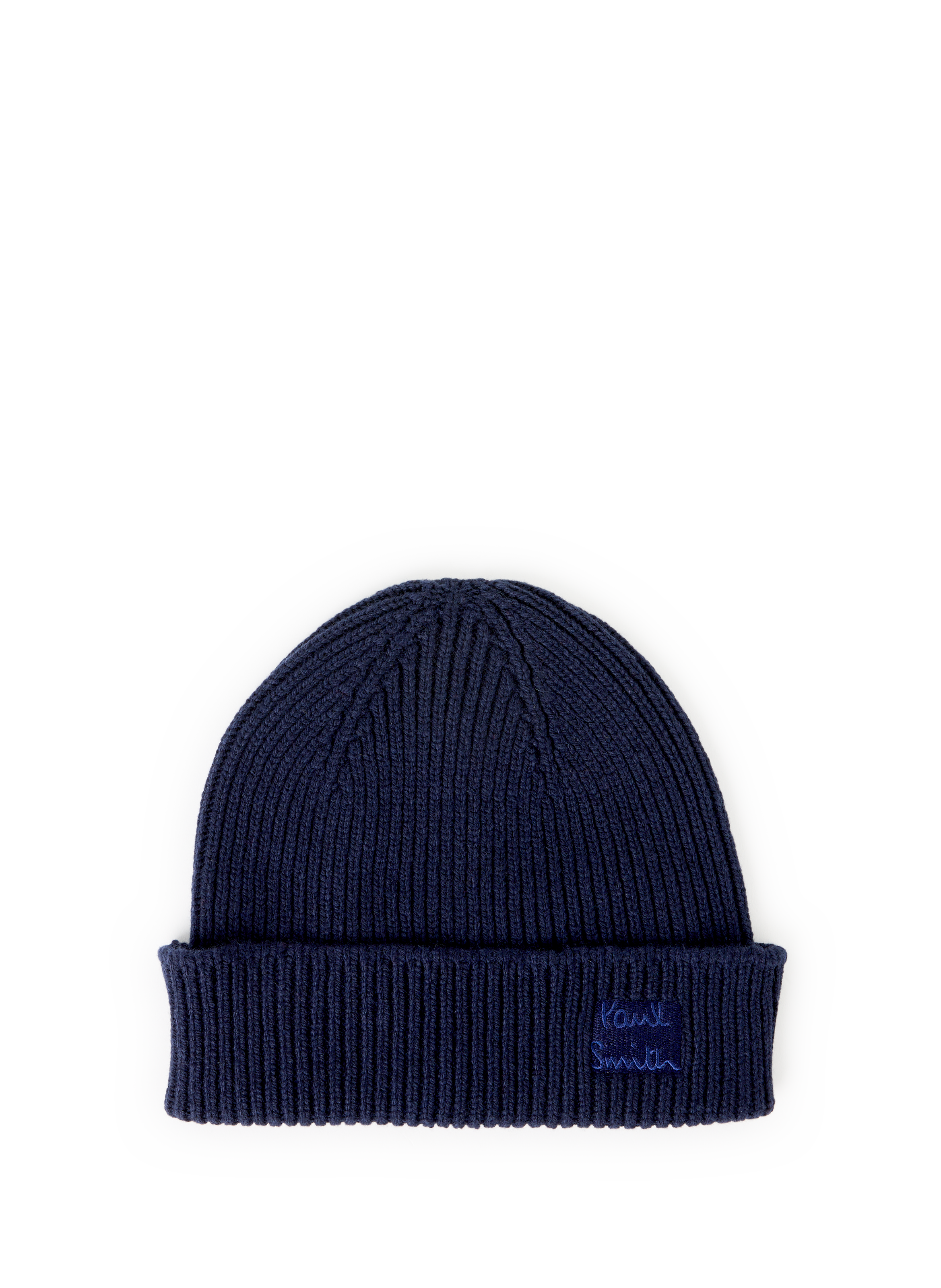PAUL SMITH Bonnet en laine Bleu