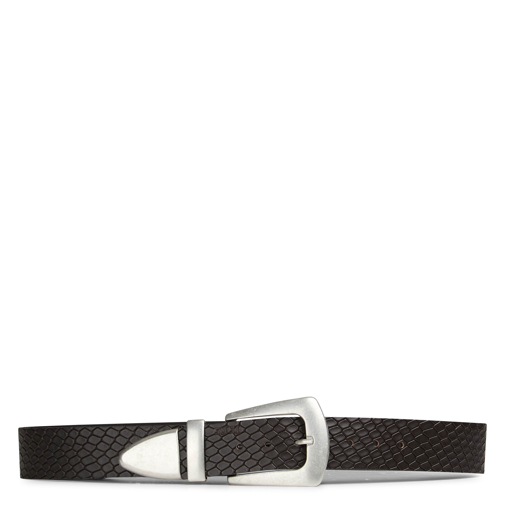 Ceinture  en cuir IKKS Marron