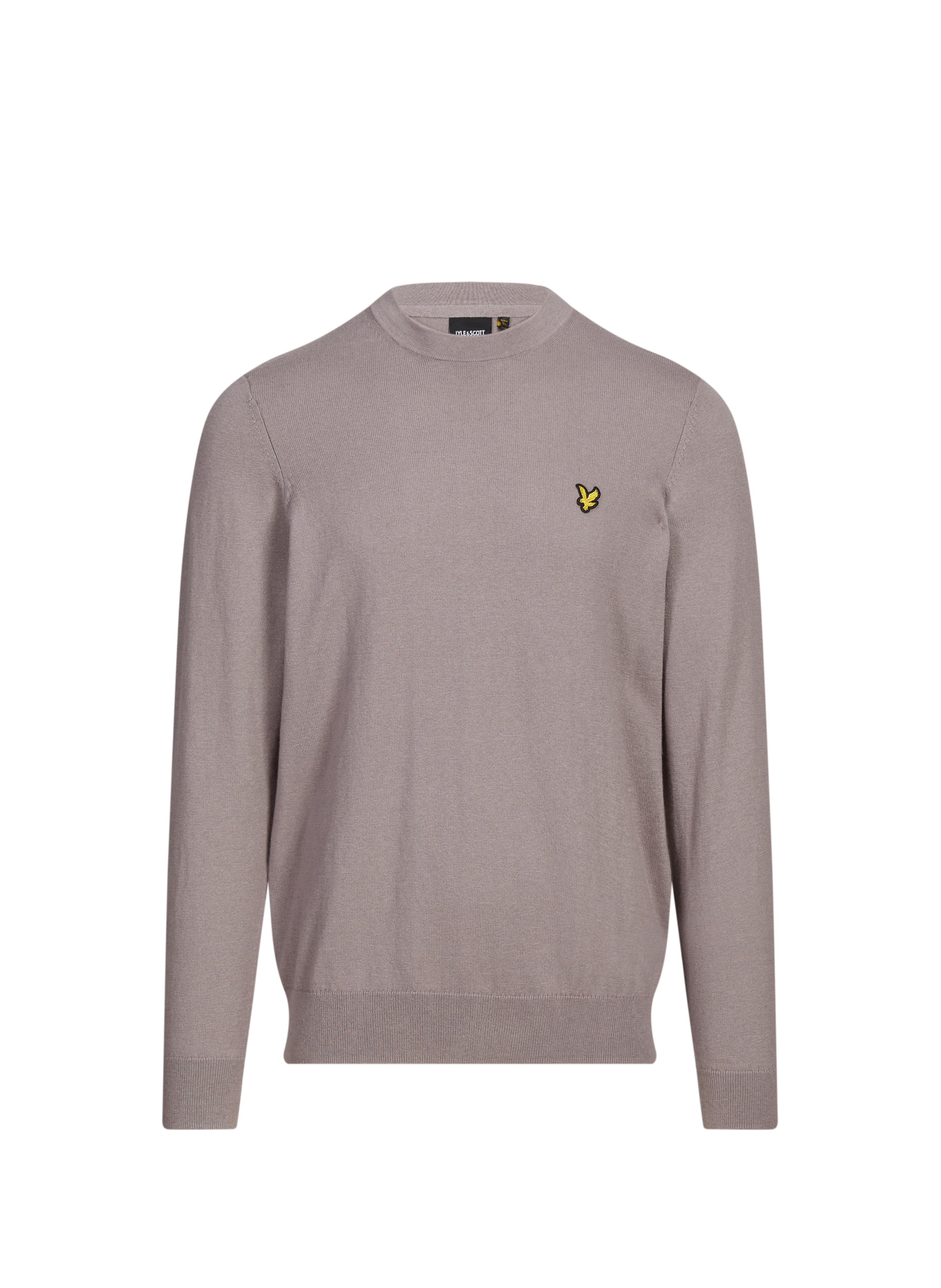 LYLE & SCOTT Pull en coton et laine mélangée Gris