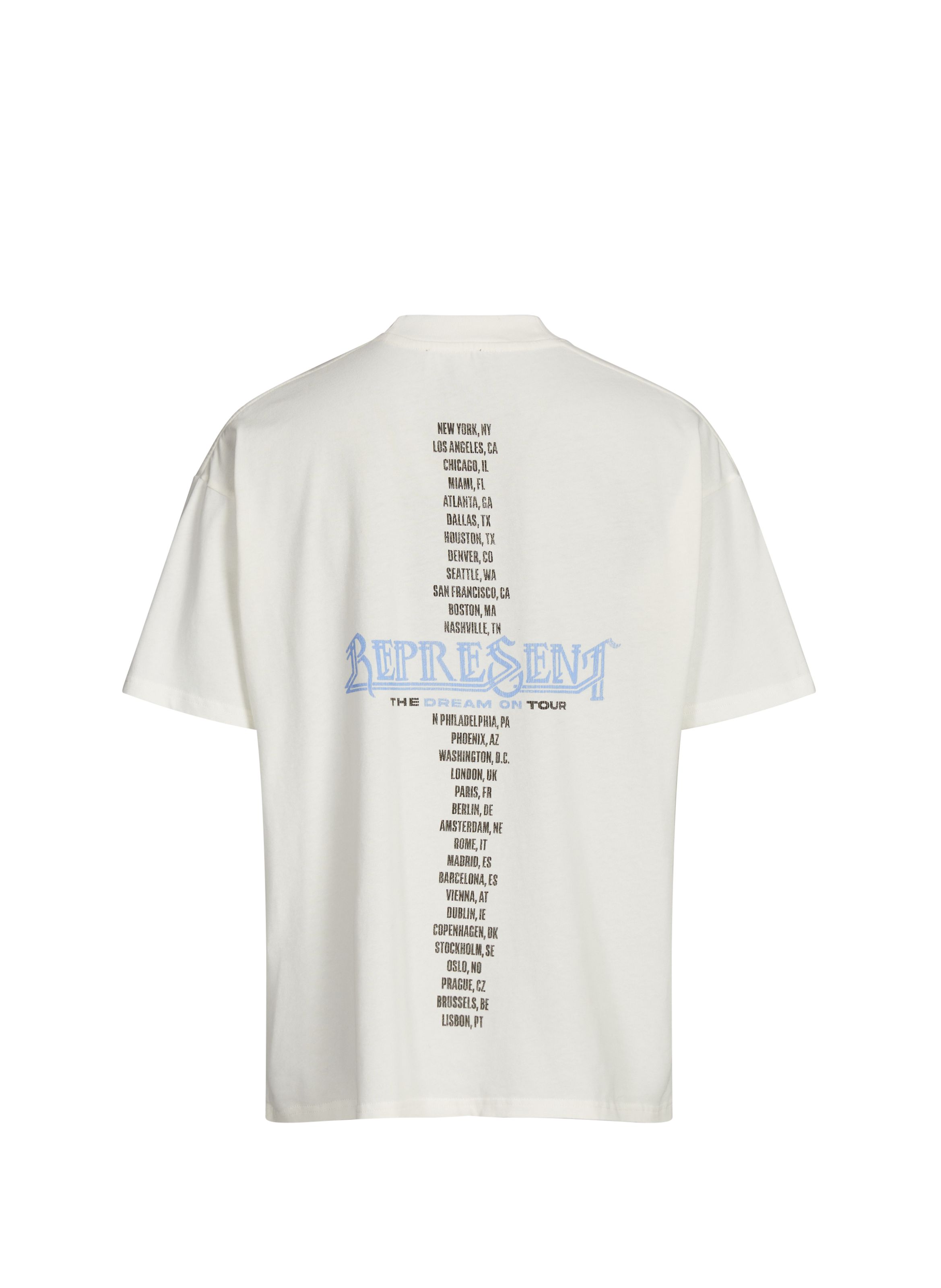 T-shirt ample Dream On en coton REPRESENT Blanc