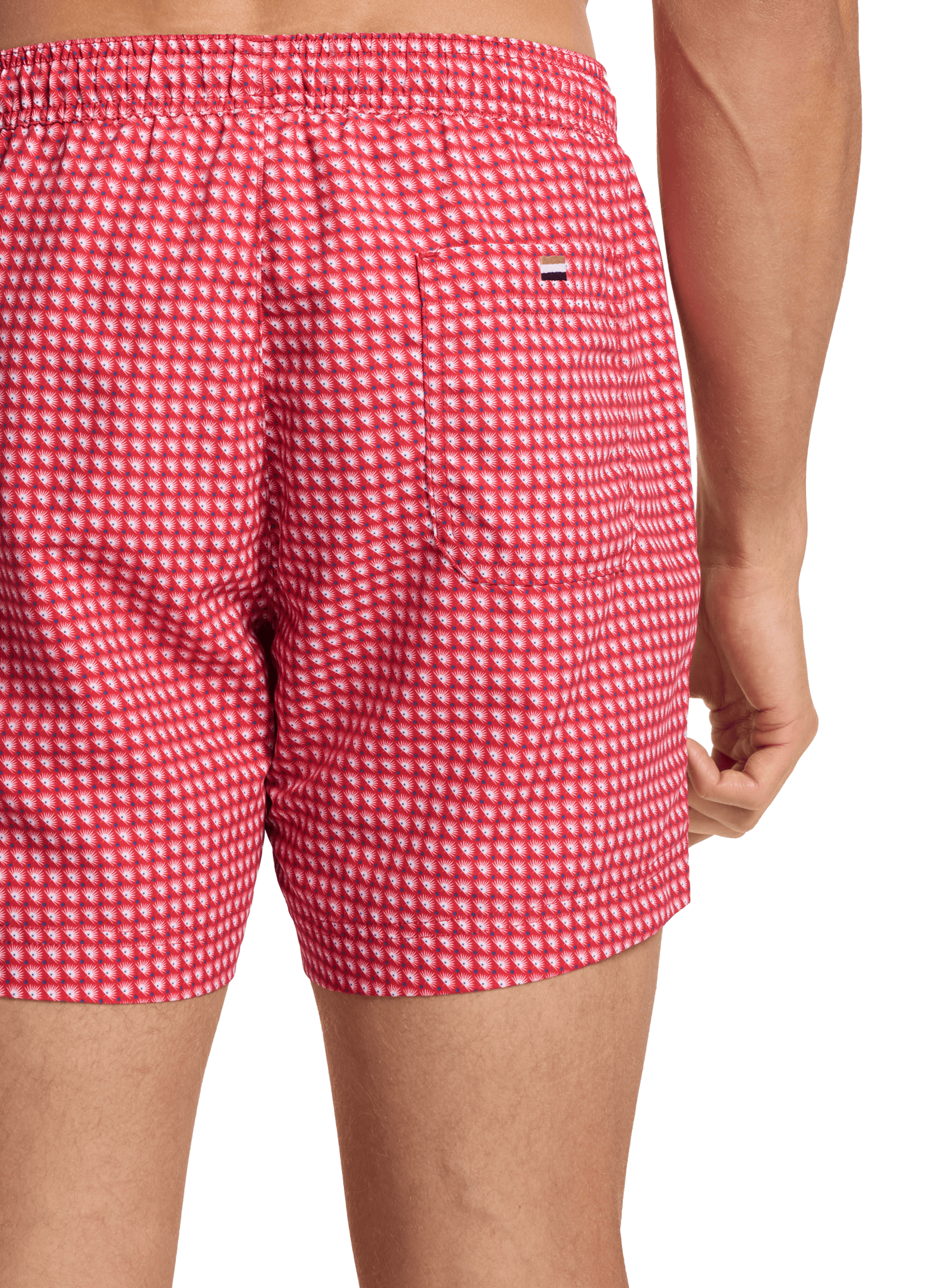 Patterned swim shorts BOSS Red