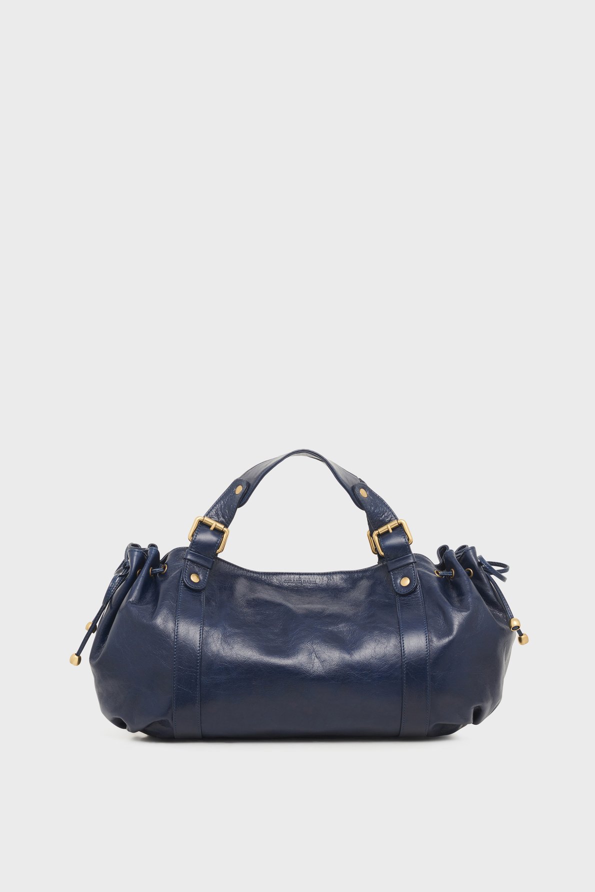 Sac à main en cuir effet froissé - 24h GERARD DAREL Bleu