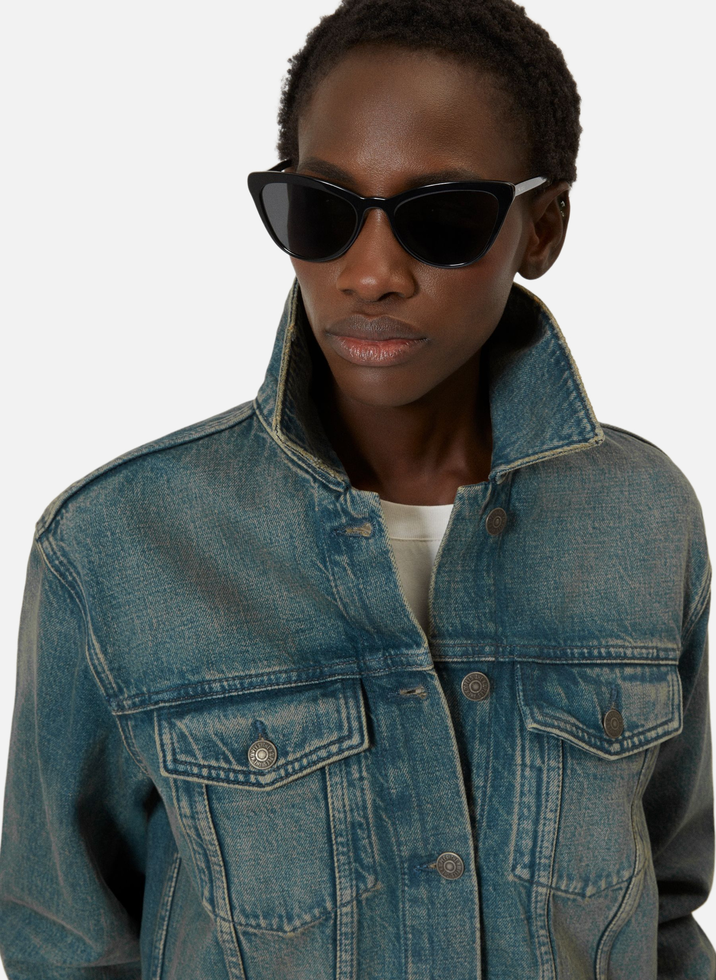 Blouson en denim THE KOOPLES Bleu