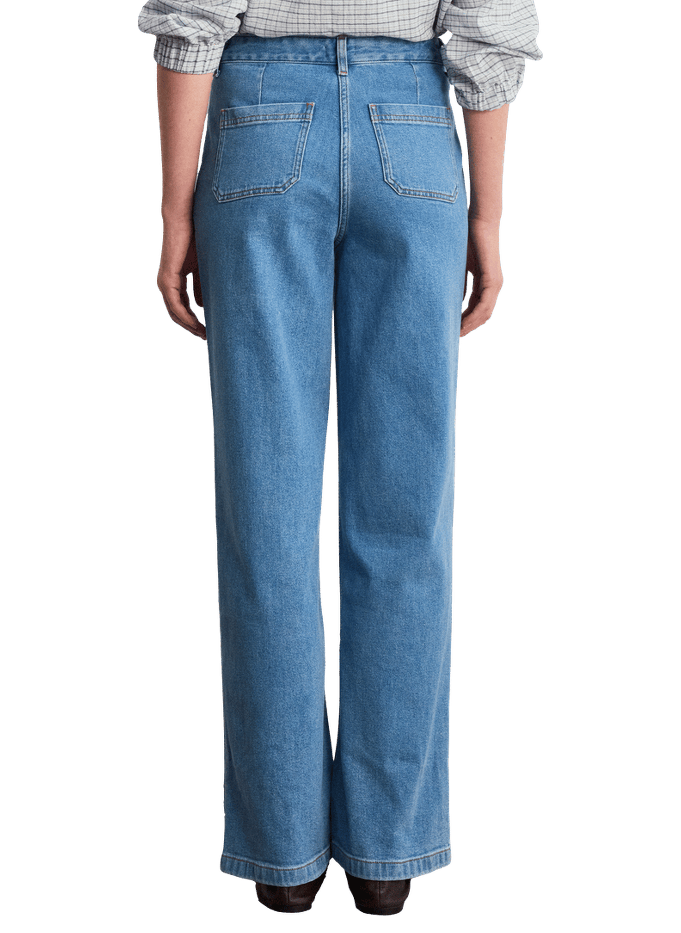 Jean droit à poches - bayael PABLO Bleu