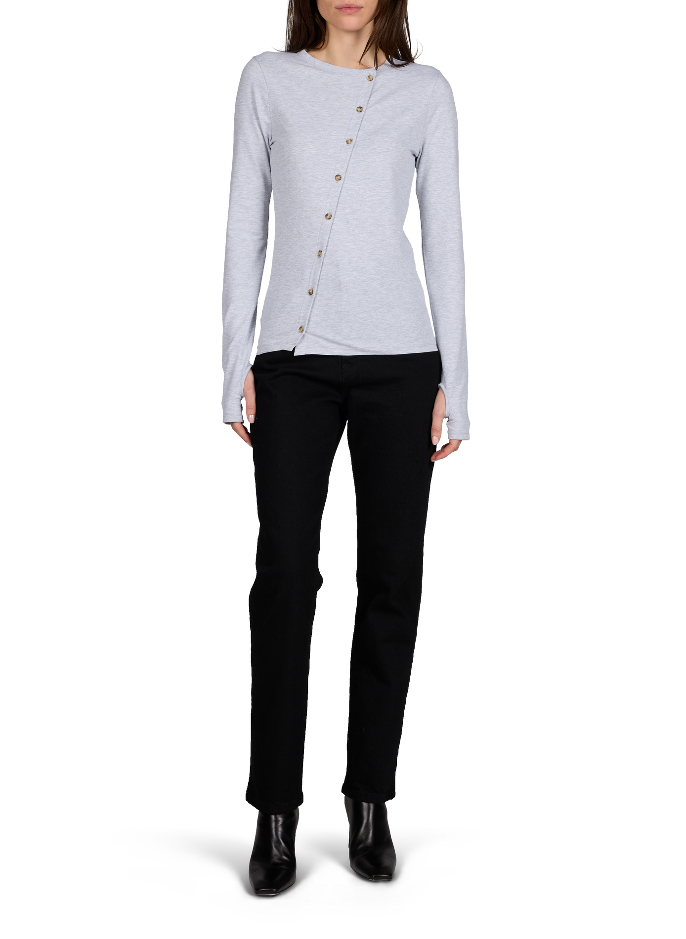 Jean slim Tsdree en coton mélangé TOPSHOP Bleu