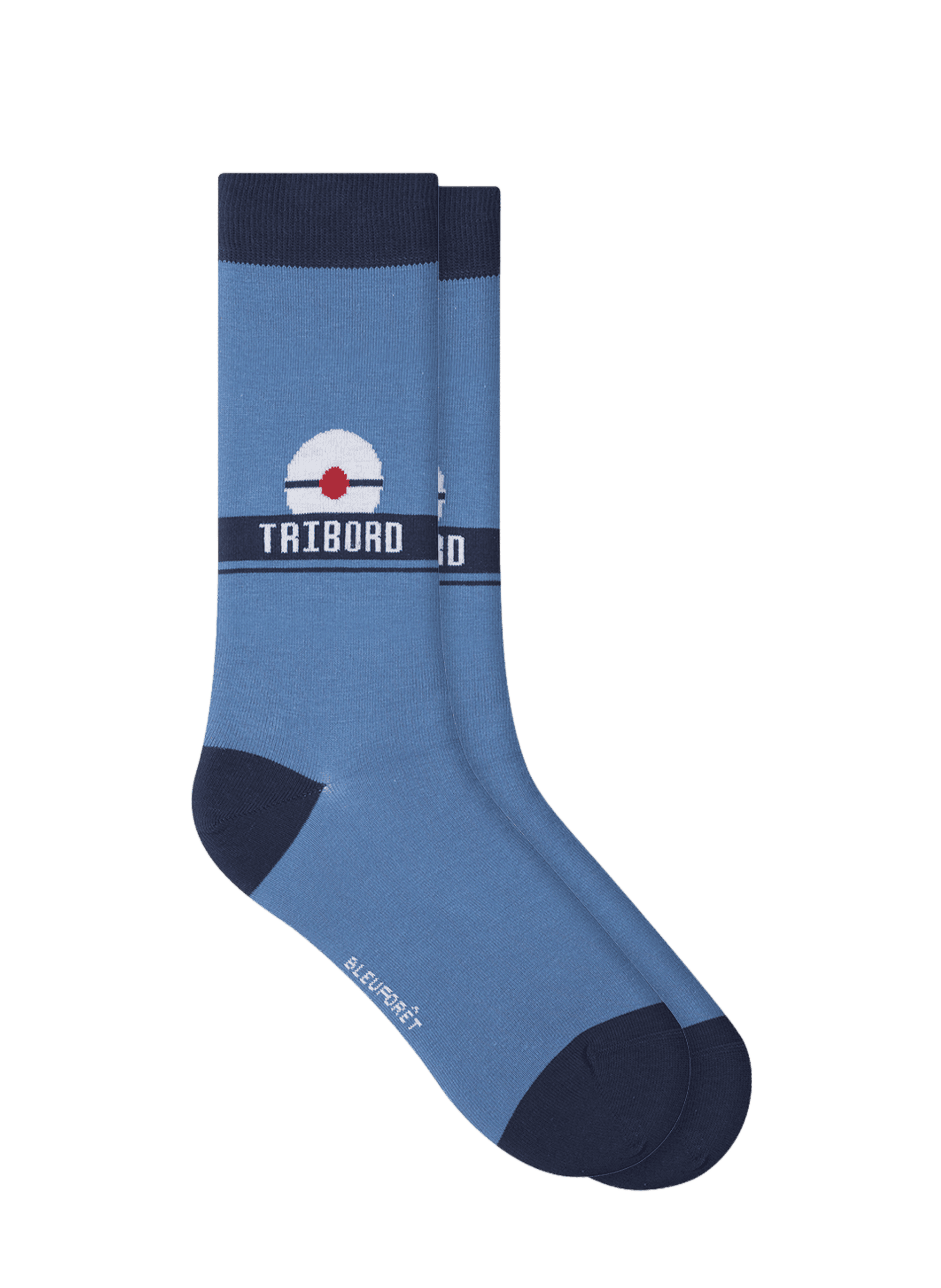 Mid-high socks Portside Tribord BLEUFORÊT Blue
