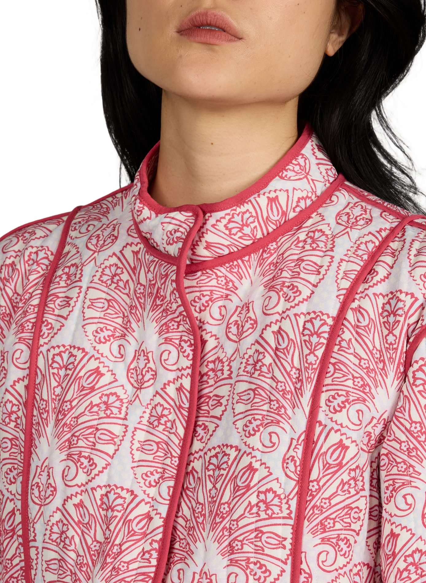 Printed Videlphin jacket VILA Beige