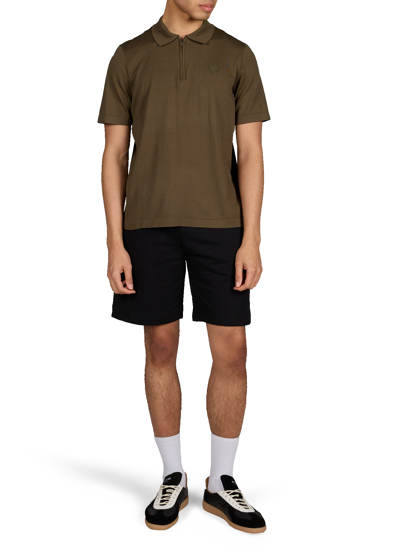 Jude short-sleeve polo GERTRUDE ET GASTON Khaki