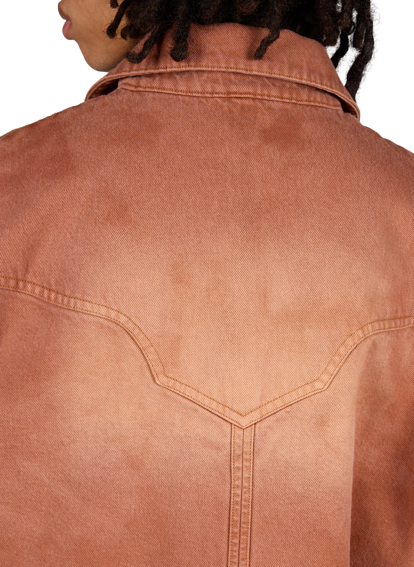 Ruedo Short Washed Cotton Overshirt CAMPILLO Brown