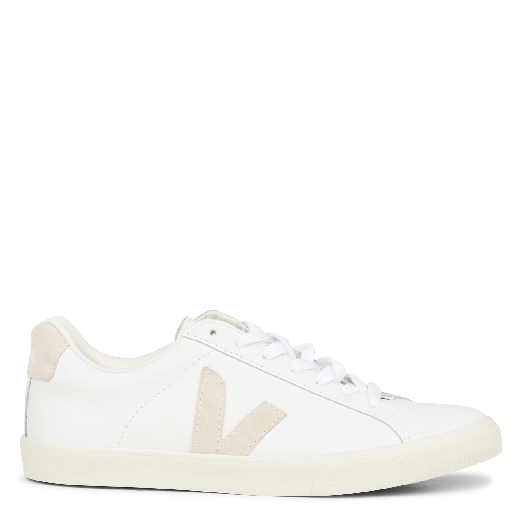 Baskets basses en cuir esplar VEJA Blanc