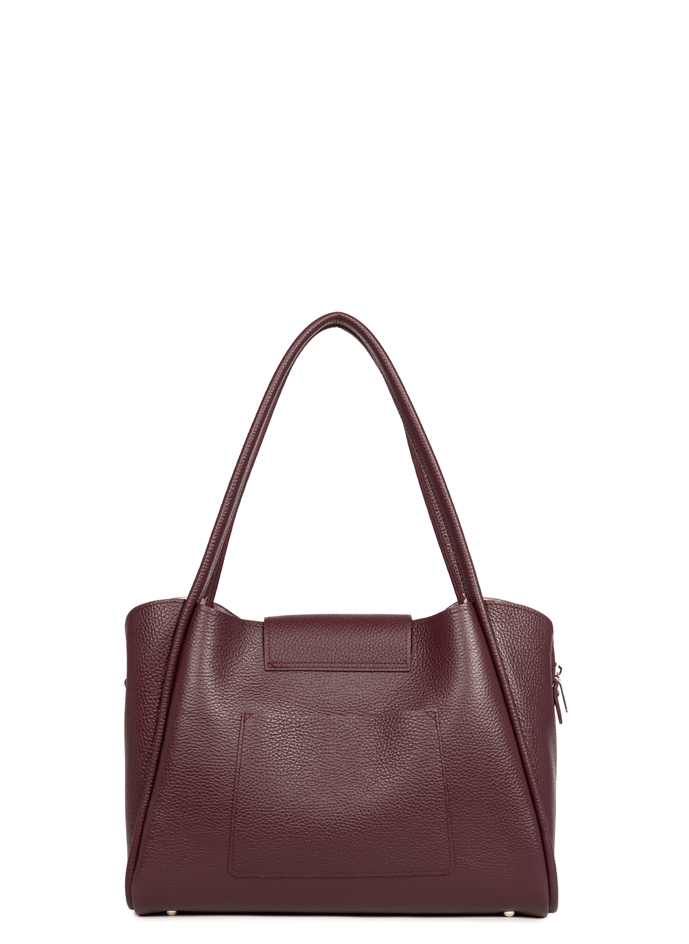 Grand sac cabas épaule - ida double LANCASTER Rouge