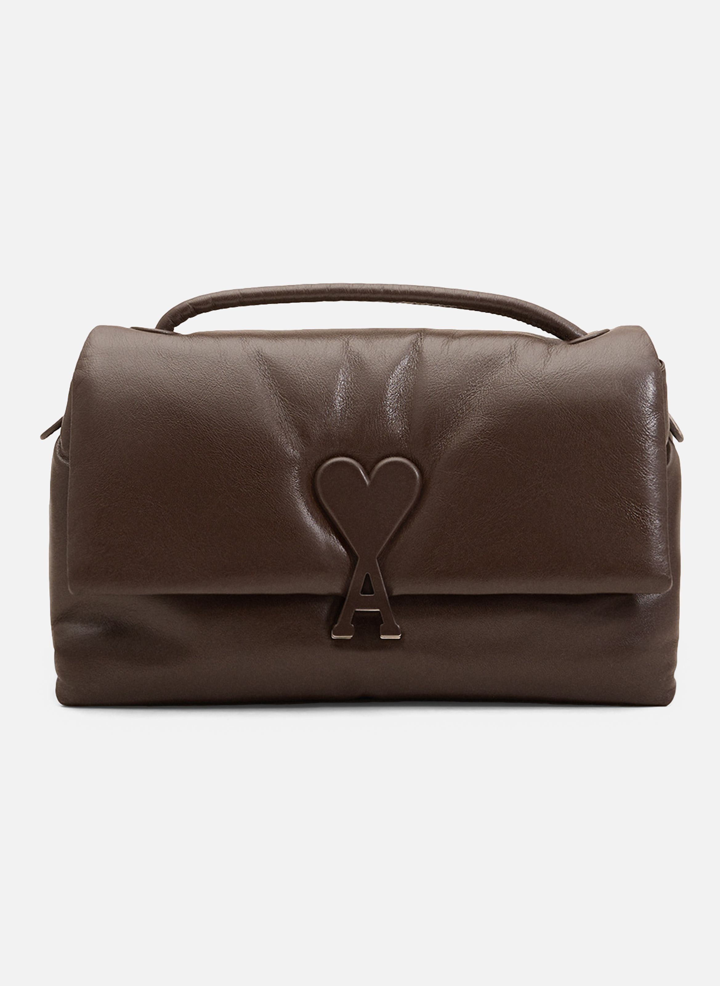 Sac voulez-vous unisexe AMI PARIS Marron