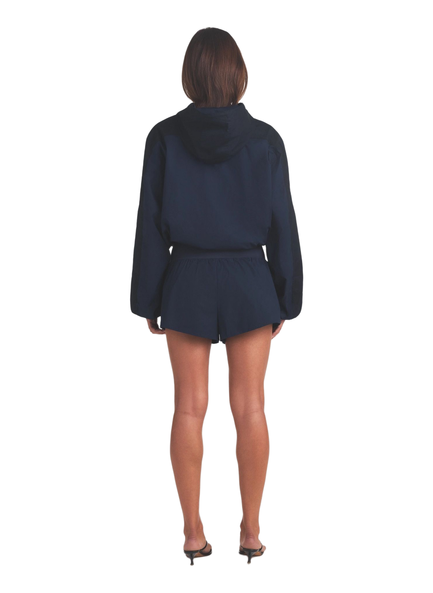 Sweat court en coton mélangé SKIMS Bleu