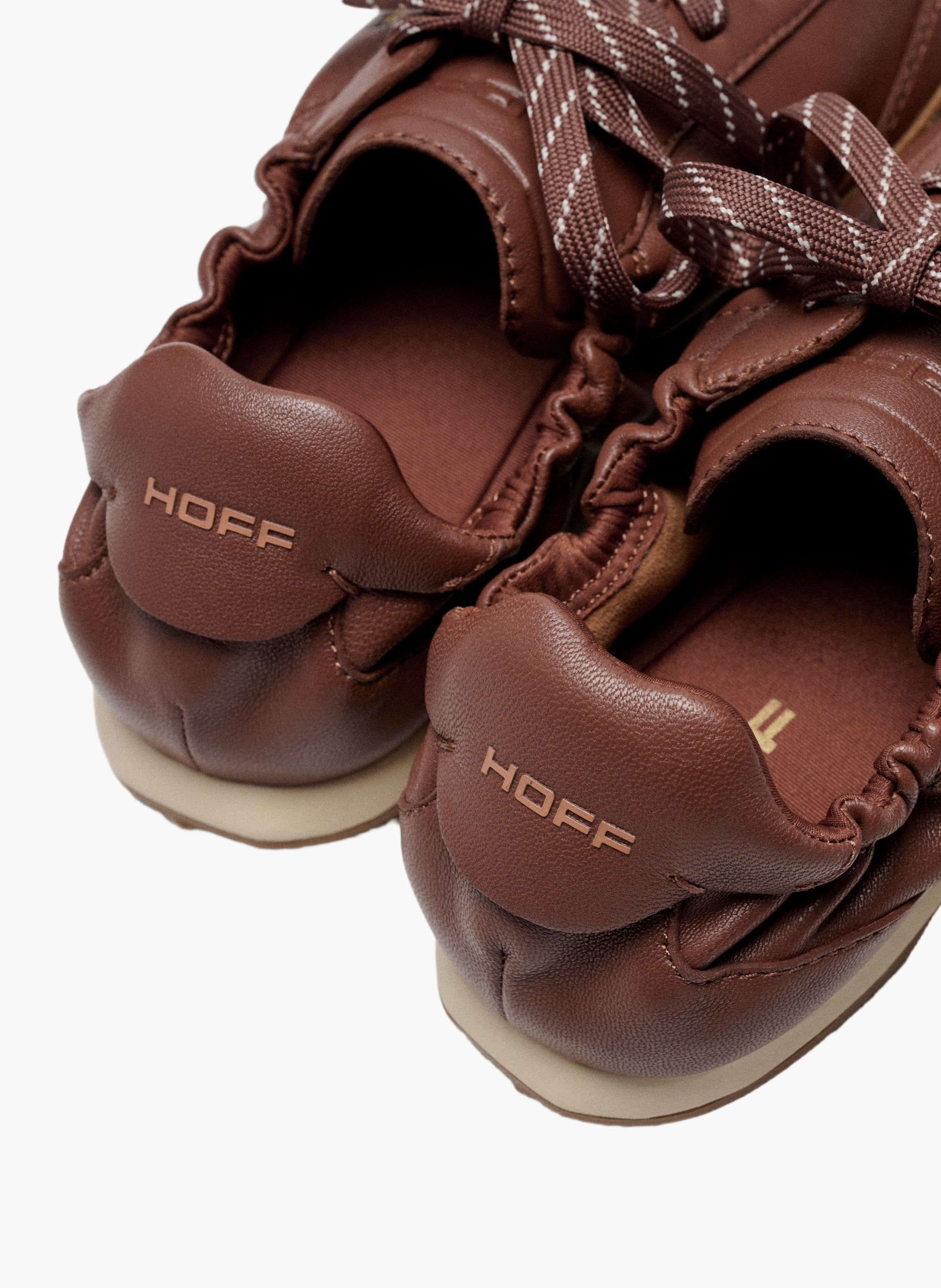 Hoff baskets décontractée bridge nappa tan HOFF Marron