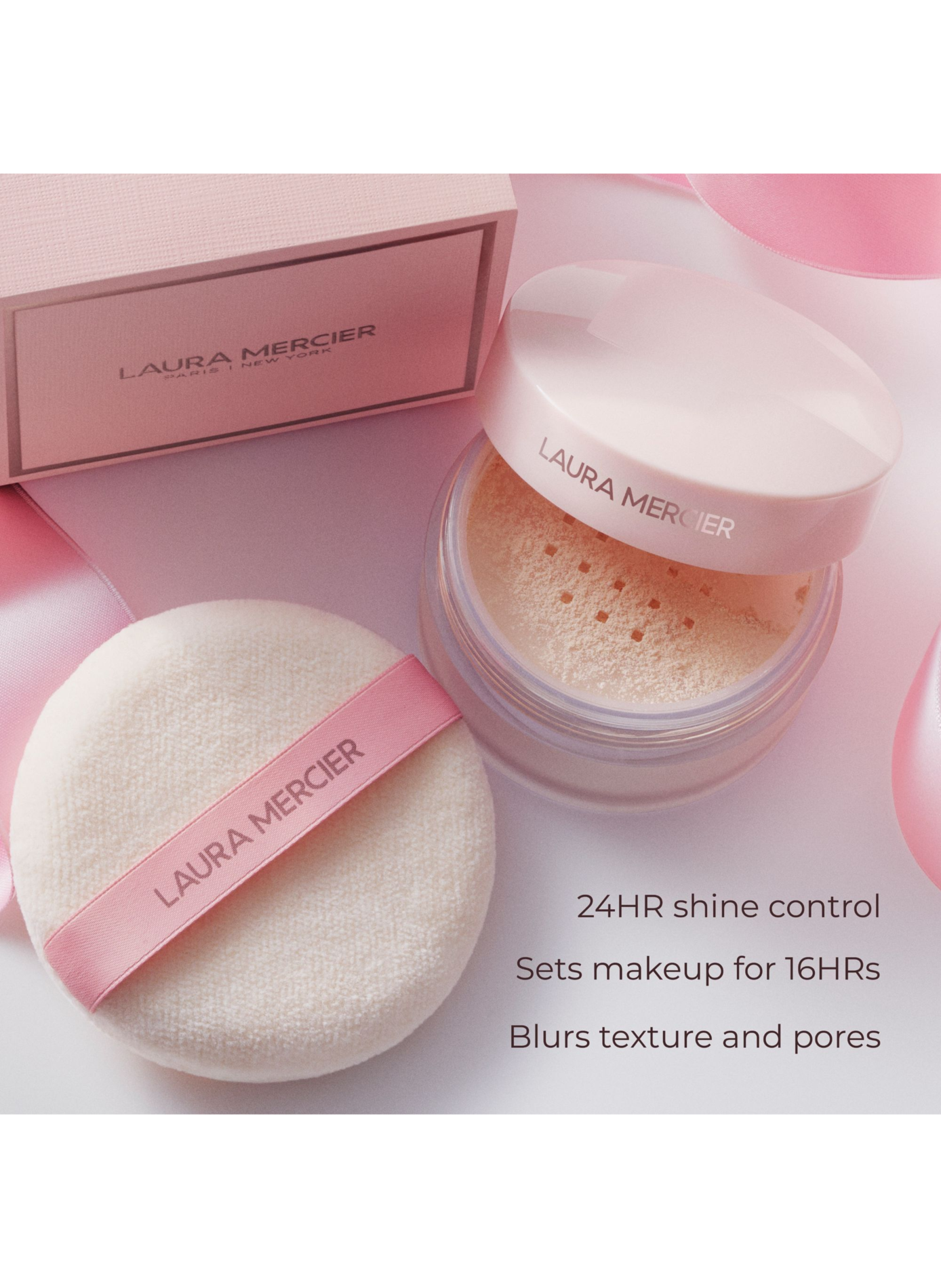 Xmas26 Gift Set - The Finishing Touch - TLSP Tone-Up Rose & Puff LAURA MERCIER No color