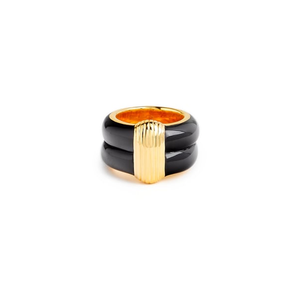 Bague double anneau Bague double anneau