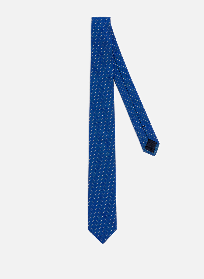 ربطة عنق حرير منقطة AU PRINTEMPS PARIS