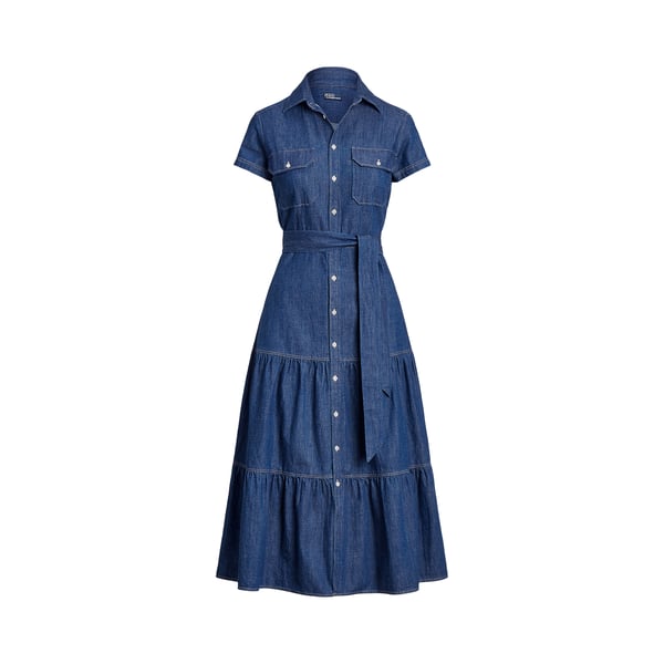 Robe jean en coton
