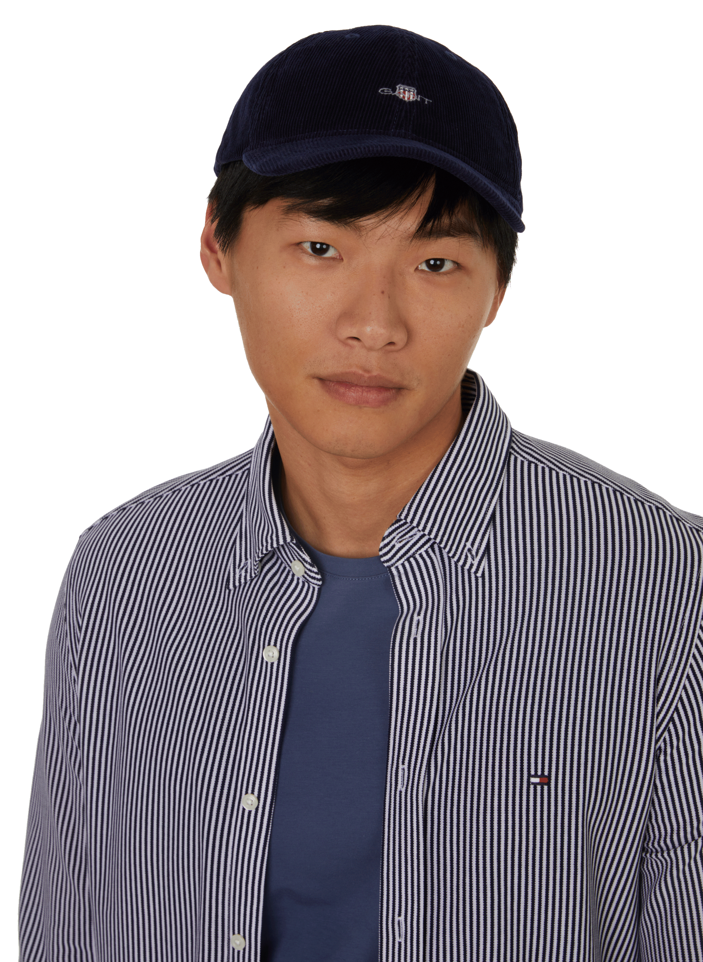 Casquette en velours côtelé  GANT Bleu