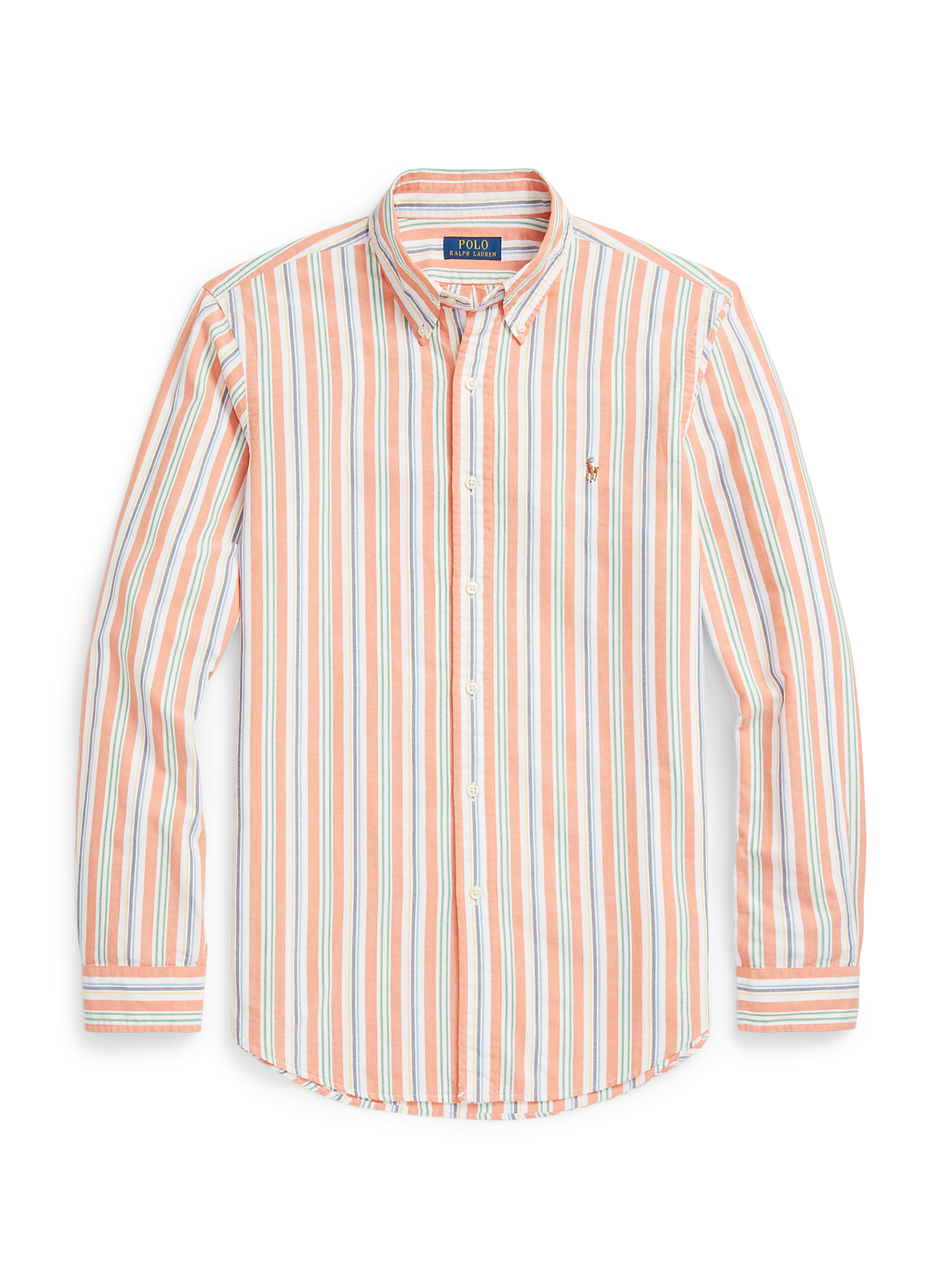 POLO RALPH LAUREN Chemise rayé en coton  Marron