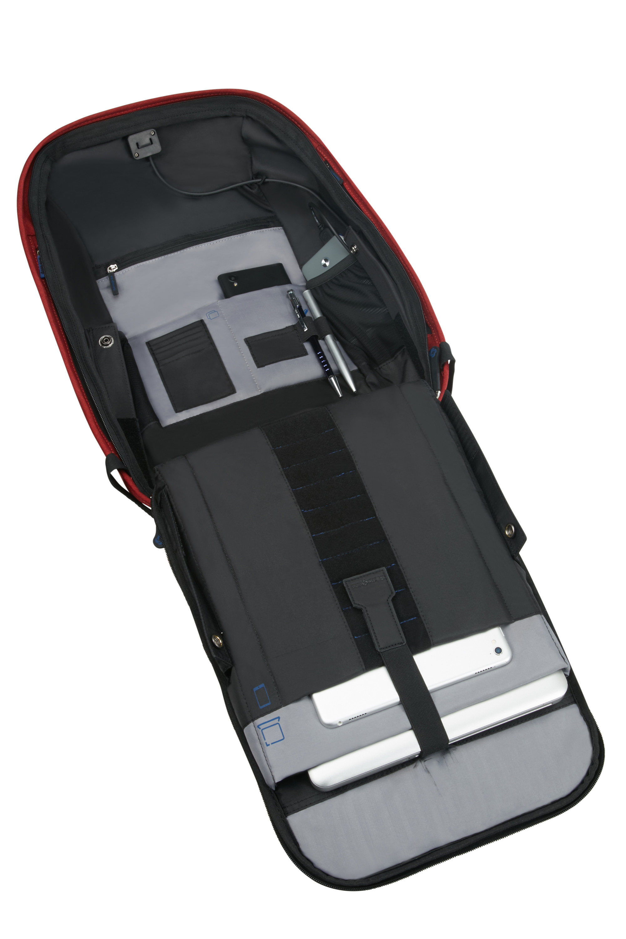 Securipak sacoche ordinateur taille s SAMSONITE Rouge