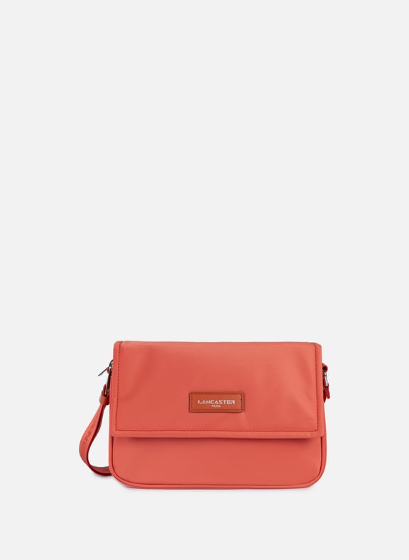 M messenger bag - Basic Vita Orange by LANCASTER LANCASTER M messenger bag - Basic Vita Orange