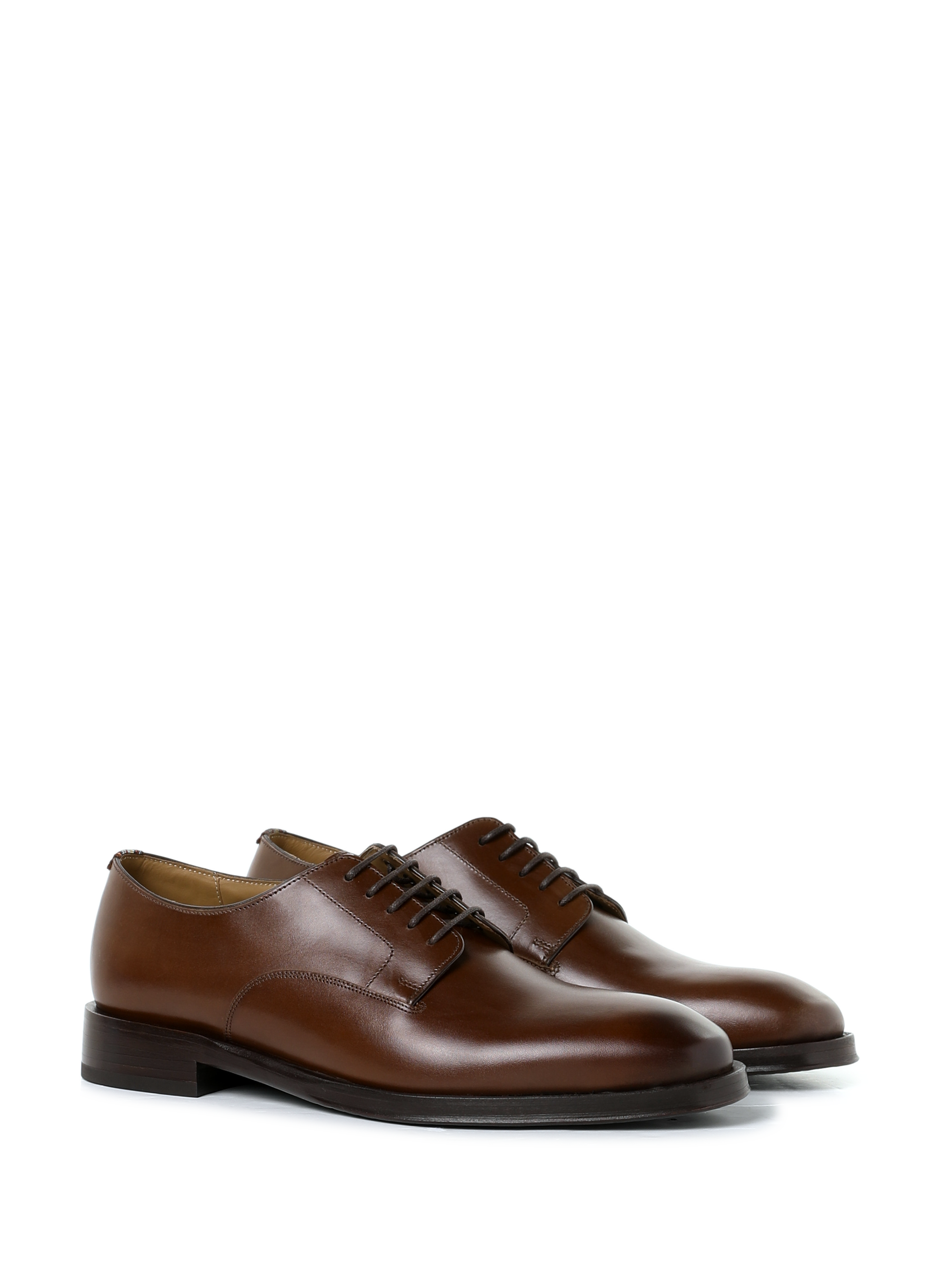 Jason leather derbies PAUL SMITH Brown