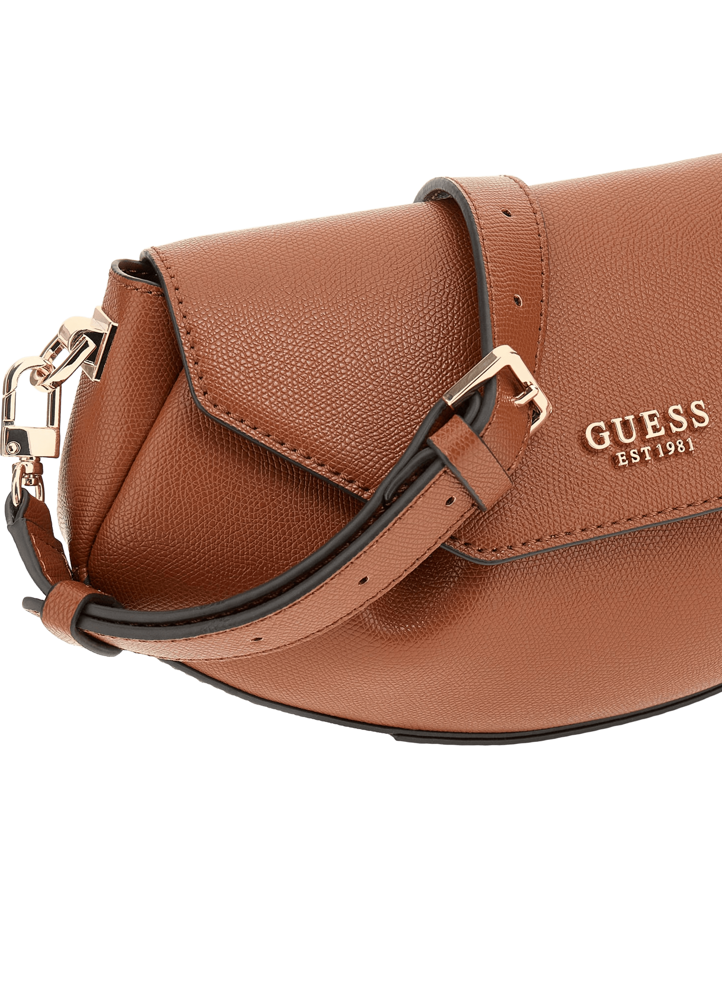 Amorette shoulder bag GUESS Brown