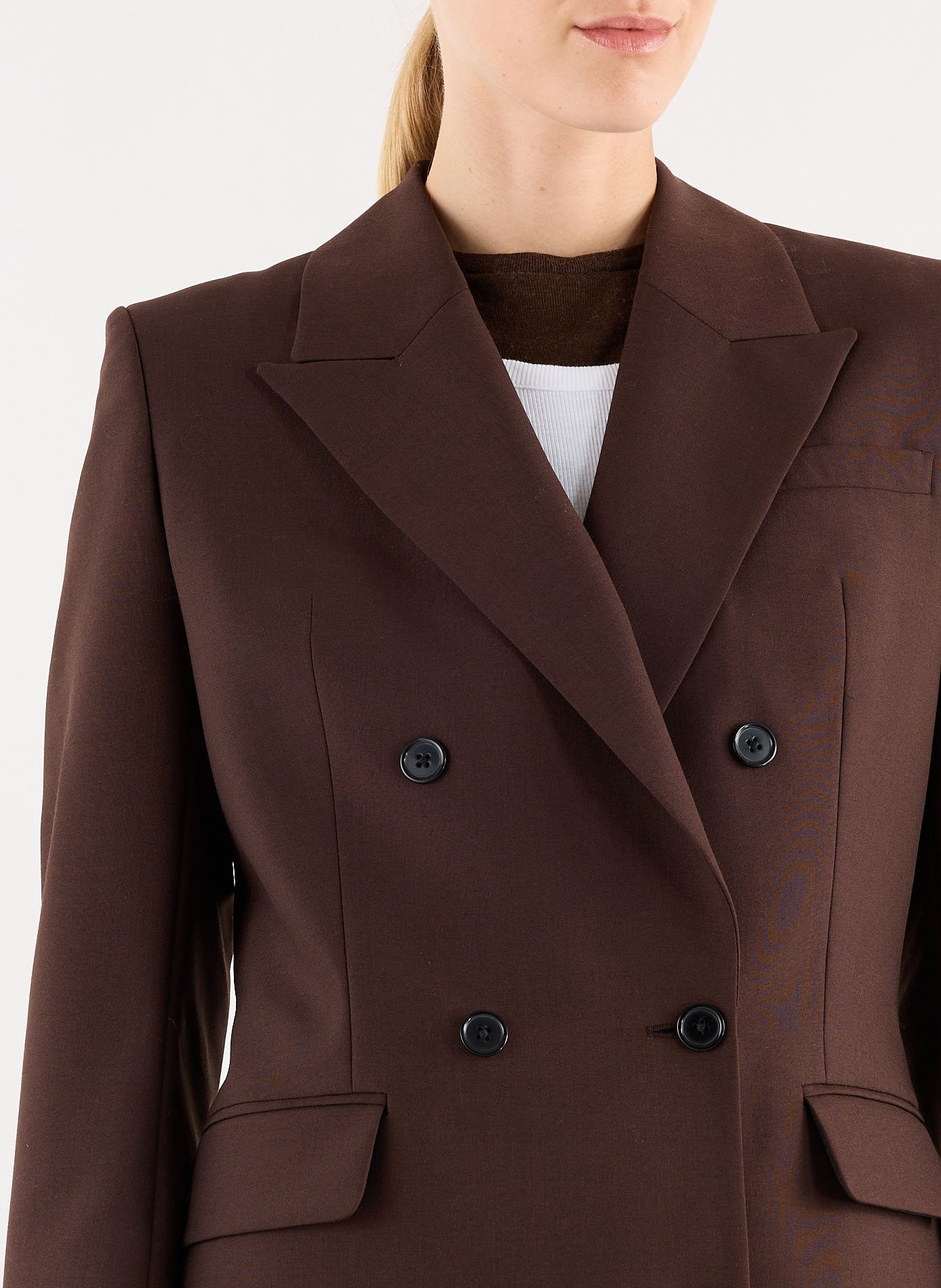 Fitted Wady suit jacket SAISON 1865 Brown