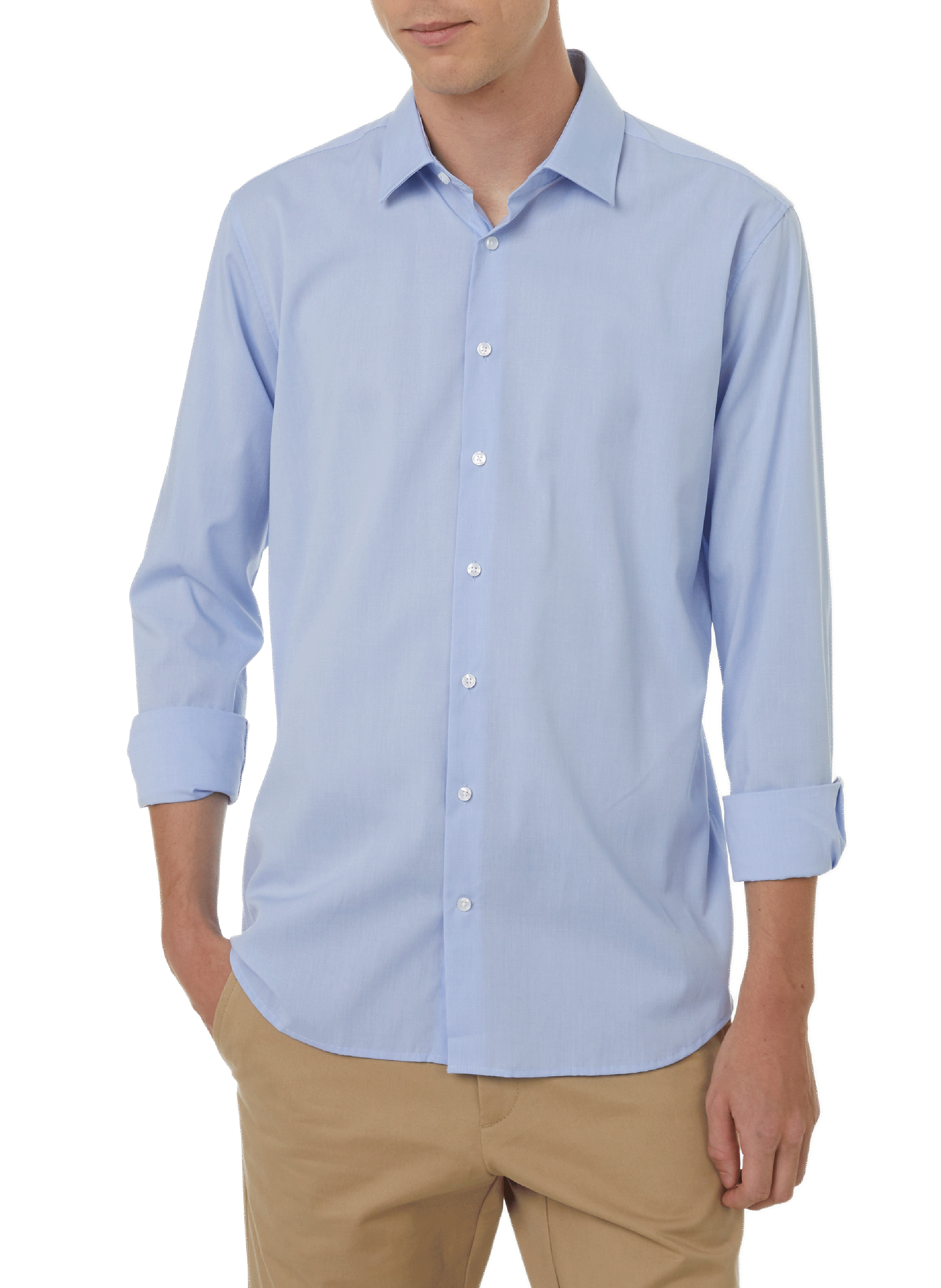 SEIDENSTICKER Cotton shirt Blue